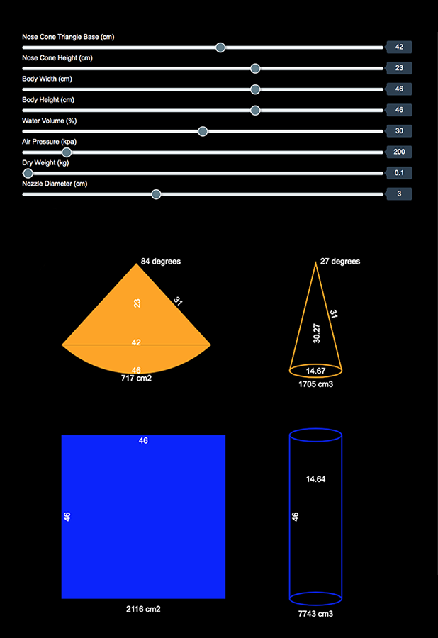 Bottle Rocket Simulator